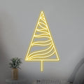 Minimal Yılbaşı Ağacı Neon Led