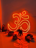 Om Yoga Meditasyon Neon Led